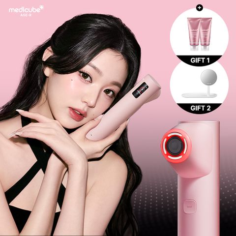 메디큐브 하이포커스샷 플러스 핑크 대용량젤2통 탁상거울