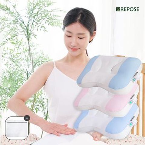 리포즈 오방 옆면 입체 베개 3set