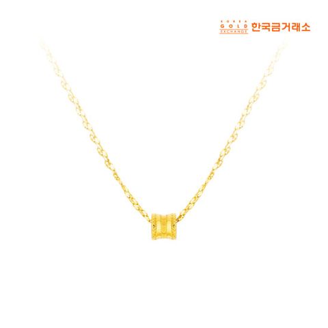 [한국금거래소]24K 벨라 두줄 팬던트 목걸이