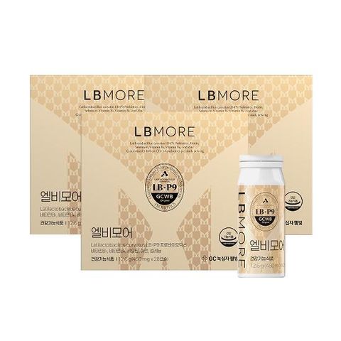 [3박스]엘비모어 LBMORE 모발유산균 3박스 (1박스 450mg X 28캡슐)