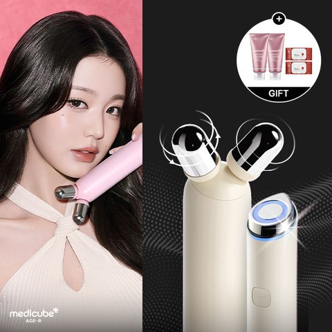 메디큐브 에이지알 화이트(미니플러스+브이롤러)+젤2+소독티슈2