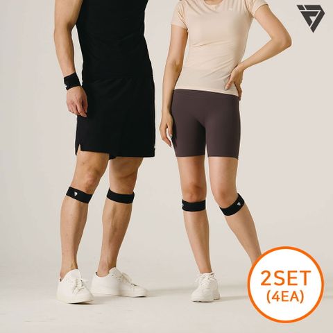 ● [더블(4P)세트] 프리사이즈 슬개건 무릎보호대 