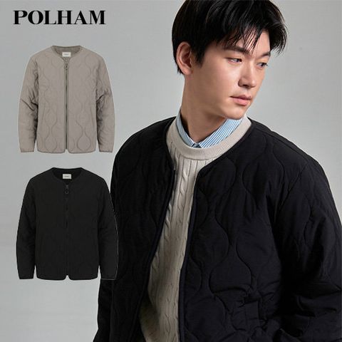 폴햄 26SS 남성 퀼팅 에센셜 점퍼