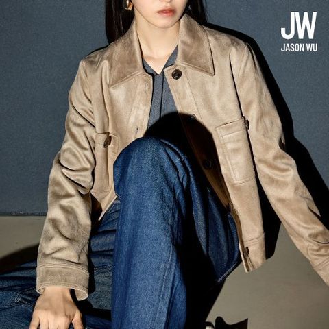 제이슨우 25FW Roux FAUX 스웨이드 블루종 재킷 1종 (3 COLORS)