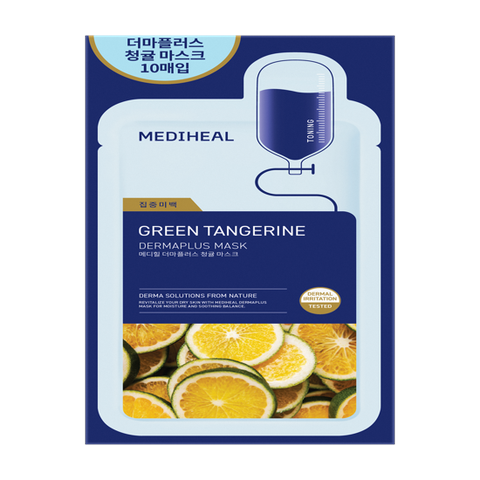 [메디힐] 메디힐 더마플러스 청귤 마스크 10매