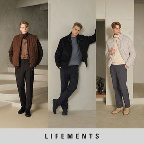 라이프먼츠 남성 씬패딩 팬츠 3종