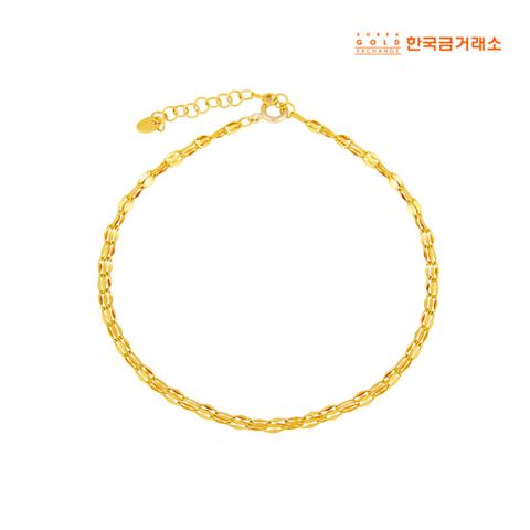 [한국금거래소]24K 벨라 두줄 체인 팔찌