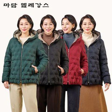 마담엘레강스 브라이트 구스다운 점퍼