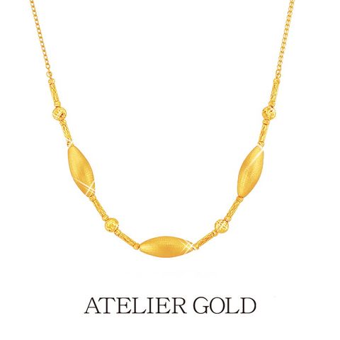 ◎ 24K 순금 골드라인 목걸이