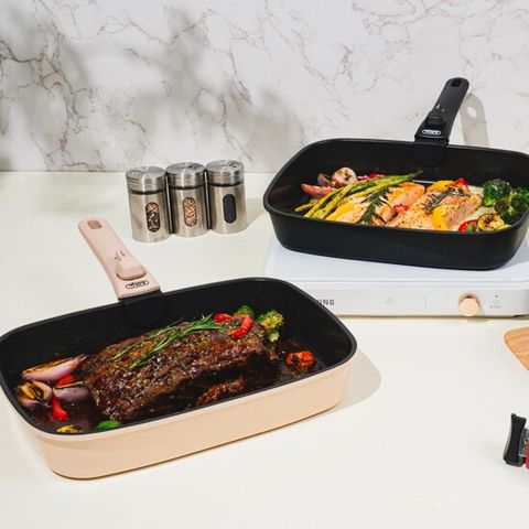 보오글 플래티넘 시리즈(직사각팬+뚜껑)