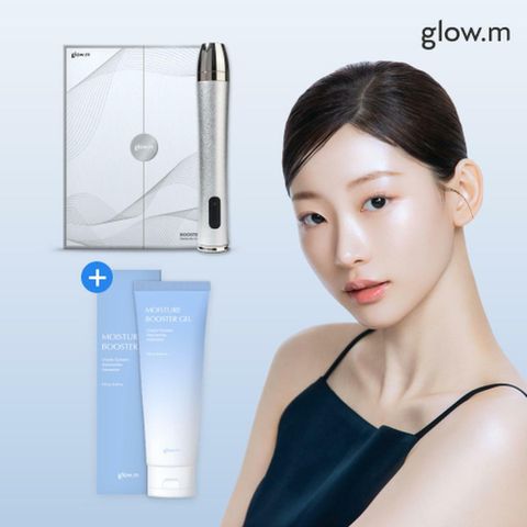 [카드 5%할인]글로우엠 부스터소닉 물방울 초음파 탄력기기 (부스터소닉+수분젤 240ml) 