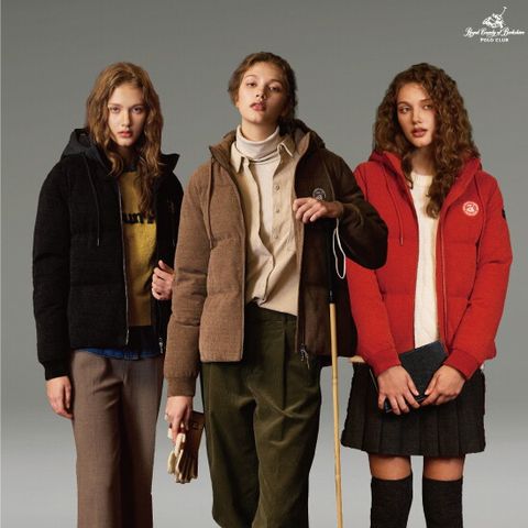 RCB POLO CLUB 25FW 여성 씬클라우드 니트 패딩 자켓 1종