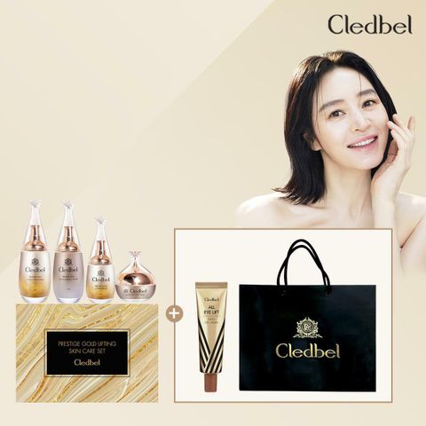 [삼성카드5%할인]끌레드벨 프레스티지 기초 1세트+아이크림1개+쇼핑백1개