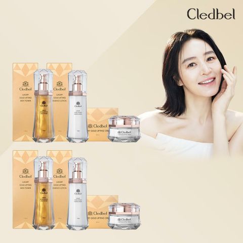 [삼성카드5%할인]끌레드벨 콜라겐리프팅 기초세트 기본(스킨+로션+크림 각 2개씩)