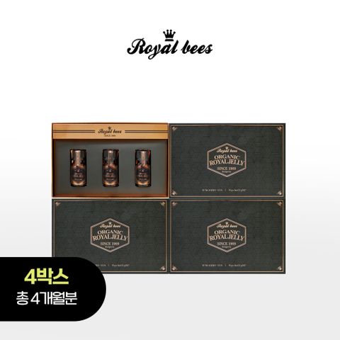 [100%유기농]로얄비 유기농 불가리아 생 로얄젤리 4박스