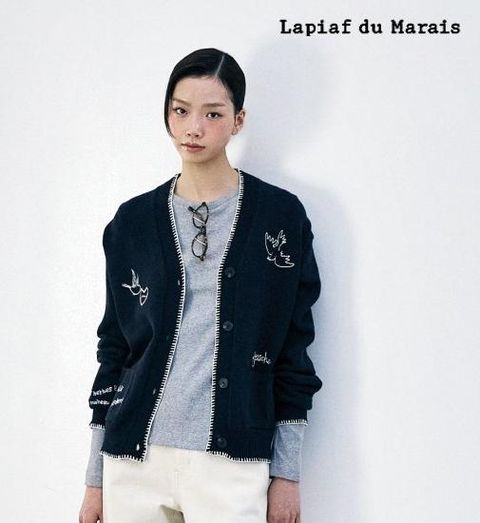 라삐아프 26SS 코튼 라운드 리브드 풀오버 4종