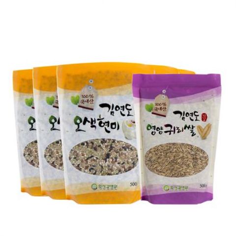 [25년햇곡]김연도 오색현미10봉+귀리2봉