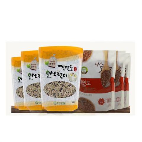 [25년햇곡]김연도오색현미10봉+홍미2봉