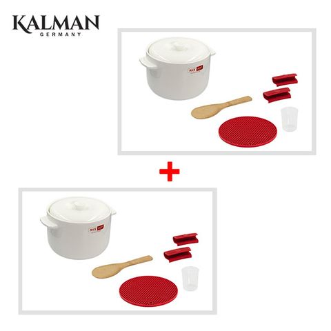 [1+1세트] 칼만 도자기 저당 밥솥 라이스팟