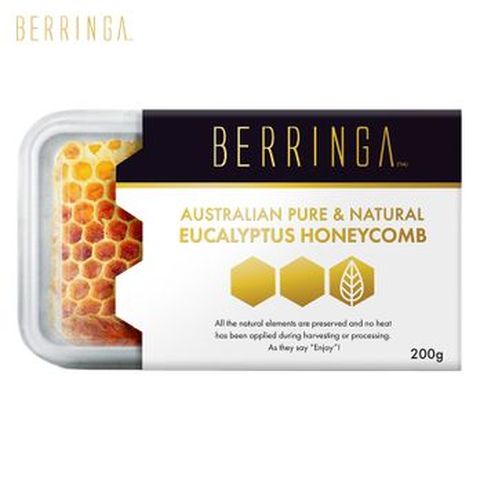 베링가 오스트레일리언 퓨어&내츄럴 유칼립투스 허니콤 벌집꿀 1개