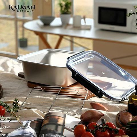 (단품) 칼만 특대형 밀폐 스텐밧드 1세트 