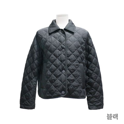 막스마라 다이아몬드 퀼팅 숏 재킷