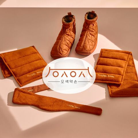 [전신풀패키지] 오색약손 황토 찜질팩 4종+(방송에서만) 전용 복대