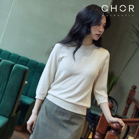 코어 어센틱 26SS 실크 모크넥 니트 3종