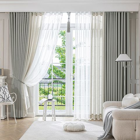 (방송에서만 3세트) 지나송 어반 이중암막커튼 풀패키지 특대형