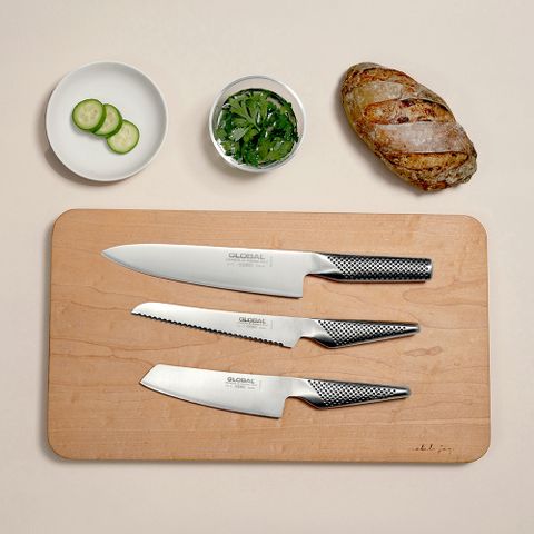 1. 글로벌나이프 G-2561 3종 마스터 세트 G-2, GS-5, GS-61