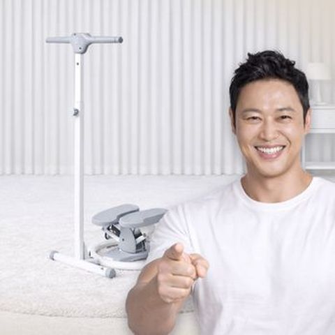 (양치승 관장 추천)보새 360 트위스트 스텝퍼+전용 매트+휴대폰 거치대