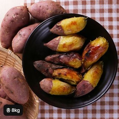 (특등급)자연애 해남 꿀고구마 4kg+4kg (총 8kg)