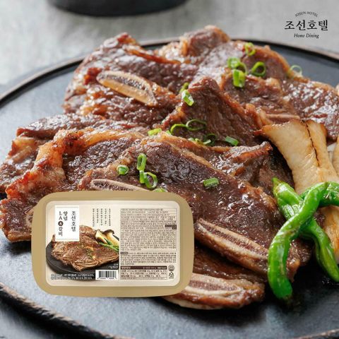 [삼성카드5%할인](더블 구성)조선호텔 양념 LA갈비 400g X 8팩 / 2세트