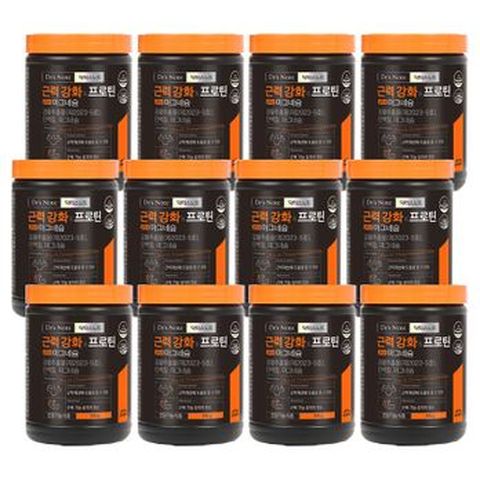 팔레오 근력강화 산양유프로틴 12통+스푼+보틀