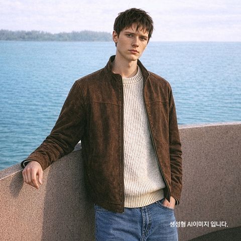 [최초가99,000]셀렙샵 에디션 26SS FAUX스웨이드 남성 점퍼