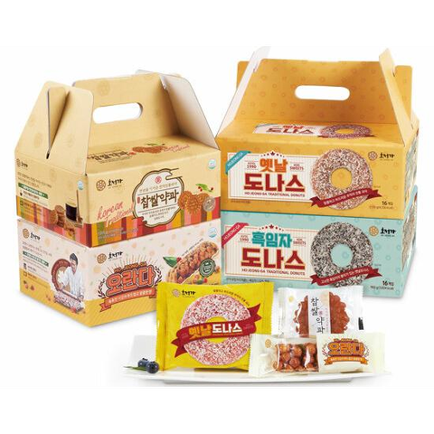 [방송에서만]찹쌀약과+오란다세트+옛날도나스+흑임자도나스 (총4EA 묶음상품)