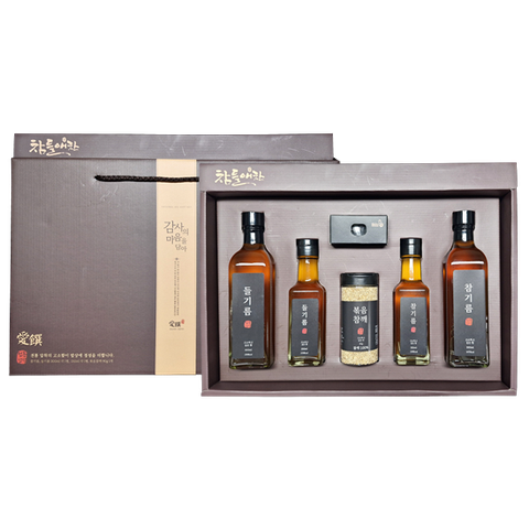 참들애찬 참기름 들기름 세트 Tcom