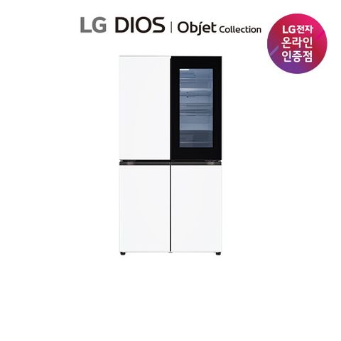 LG 오브제 노크온 매직스페이스 냉장고 865L[T875MHH412]