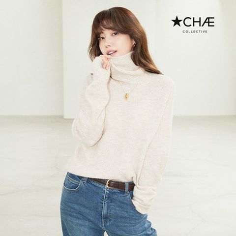 25FW 알파카울 스타일링 터틀넥