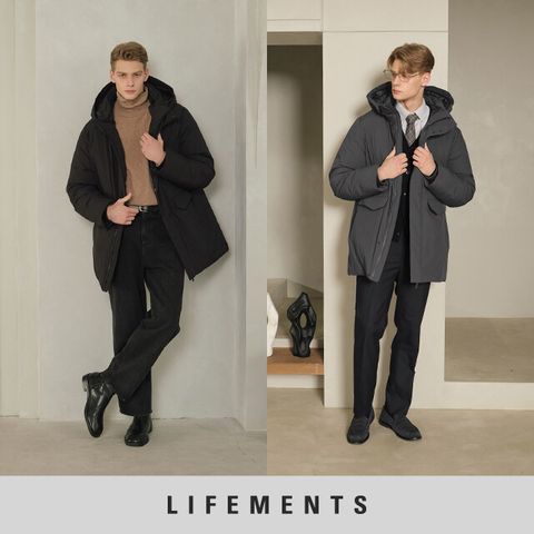 라이프먼츠 남성 씬클라우드 멀티 패딩 자켓