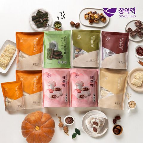 [설특집 최초단한번 한봉더] 창억떡 6종 9봉 세트 오감쇼 단독구성