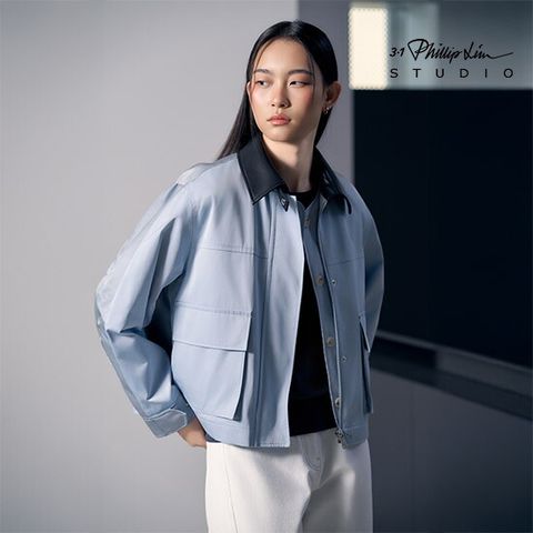 26SS FAUX레더 패치 보머 자켓(+퀼팅 베스트)