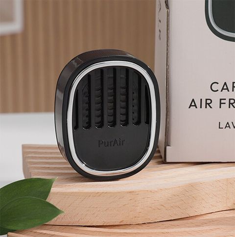 [퓨레어 5개 세트] 퓨레어 퍼퓸 차량용 탈취제 라벤더향 케이스 1개 + 퓨레어 5개