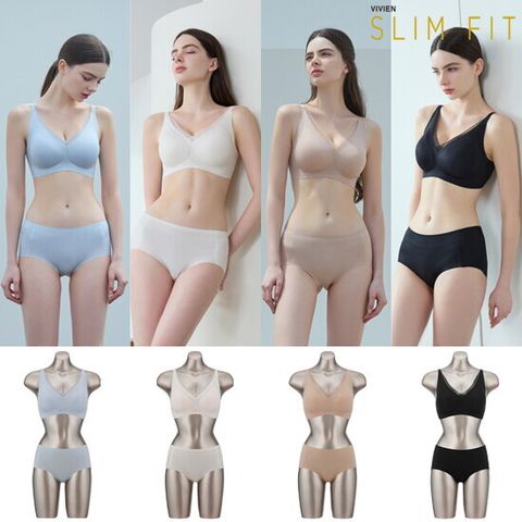 비비안 슬림핏 에어홀 브라팬티 4세트 + 전고객 1세트