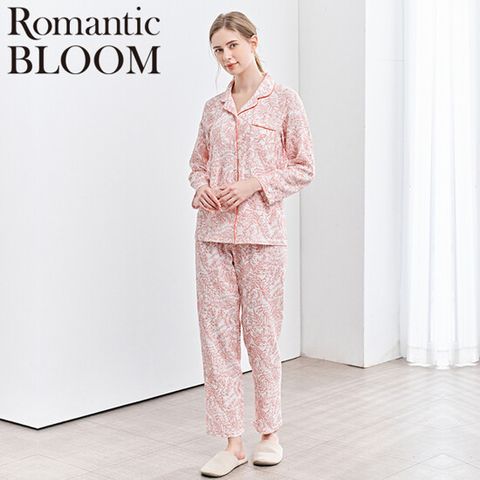 [단품][신영와코루]2026 로맨틱블룸 면100% 파자마 1SET(2종) (여성)