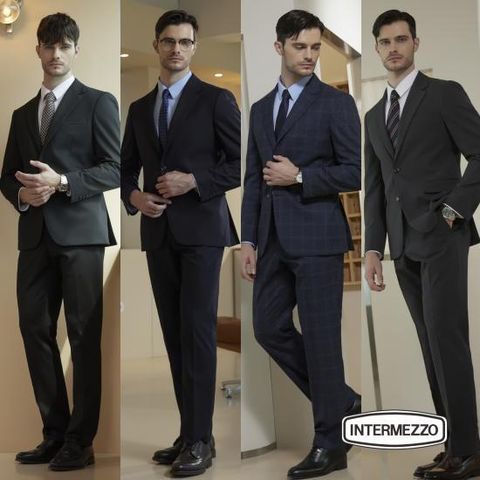 인터메조 25FW 남성 컴포트&테일러드 수트 2세트(공통 1세트+선택 1세트)