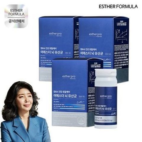 여에스더 뇌유산균 3박스