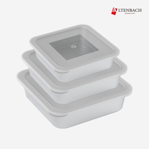 [CJ특별가] 밧드 스텐 반찬통(S+M+L) 스텐밧드 소+중+대 세트