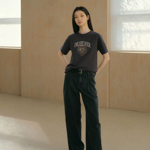 26SS 타임리스 원턱 와이드 데님팬츠 2종