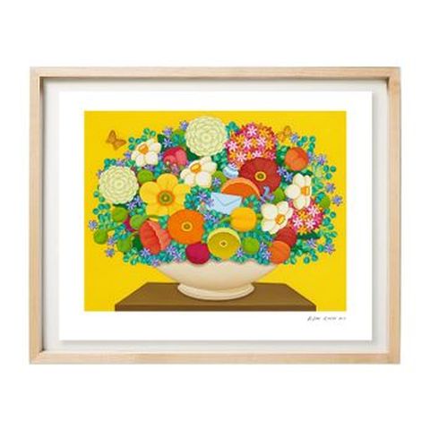 와스갤러리 김은기 화가 작품명 행복한 정원 20호 부제 소중한 당신